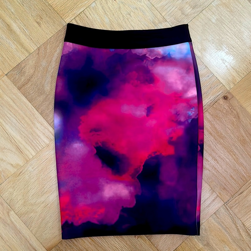 Ted Baker tie-dye skirt size 1